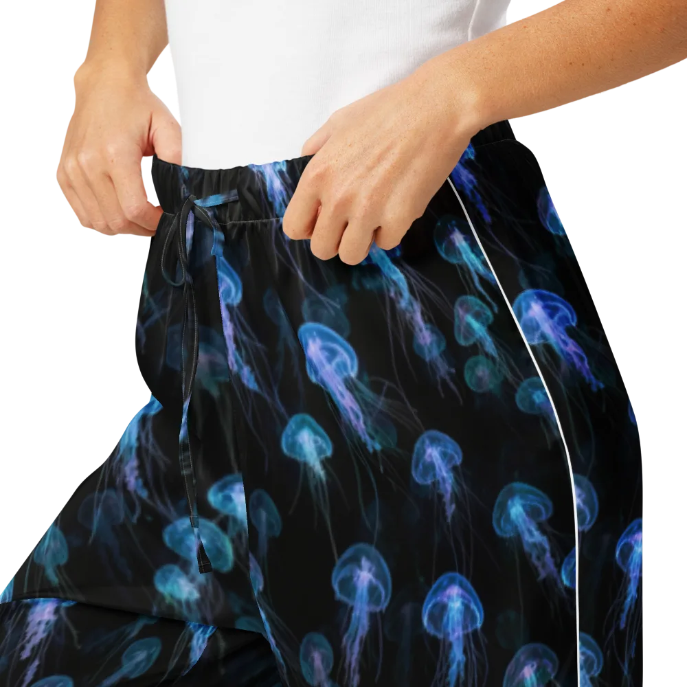 Deep Sea Reverie on Women's Pajama Pants — Product details