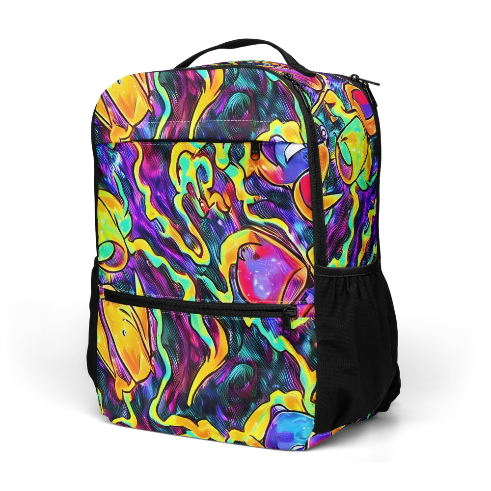 Spectrum After Dark on Utility Backpack — Left Front