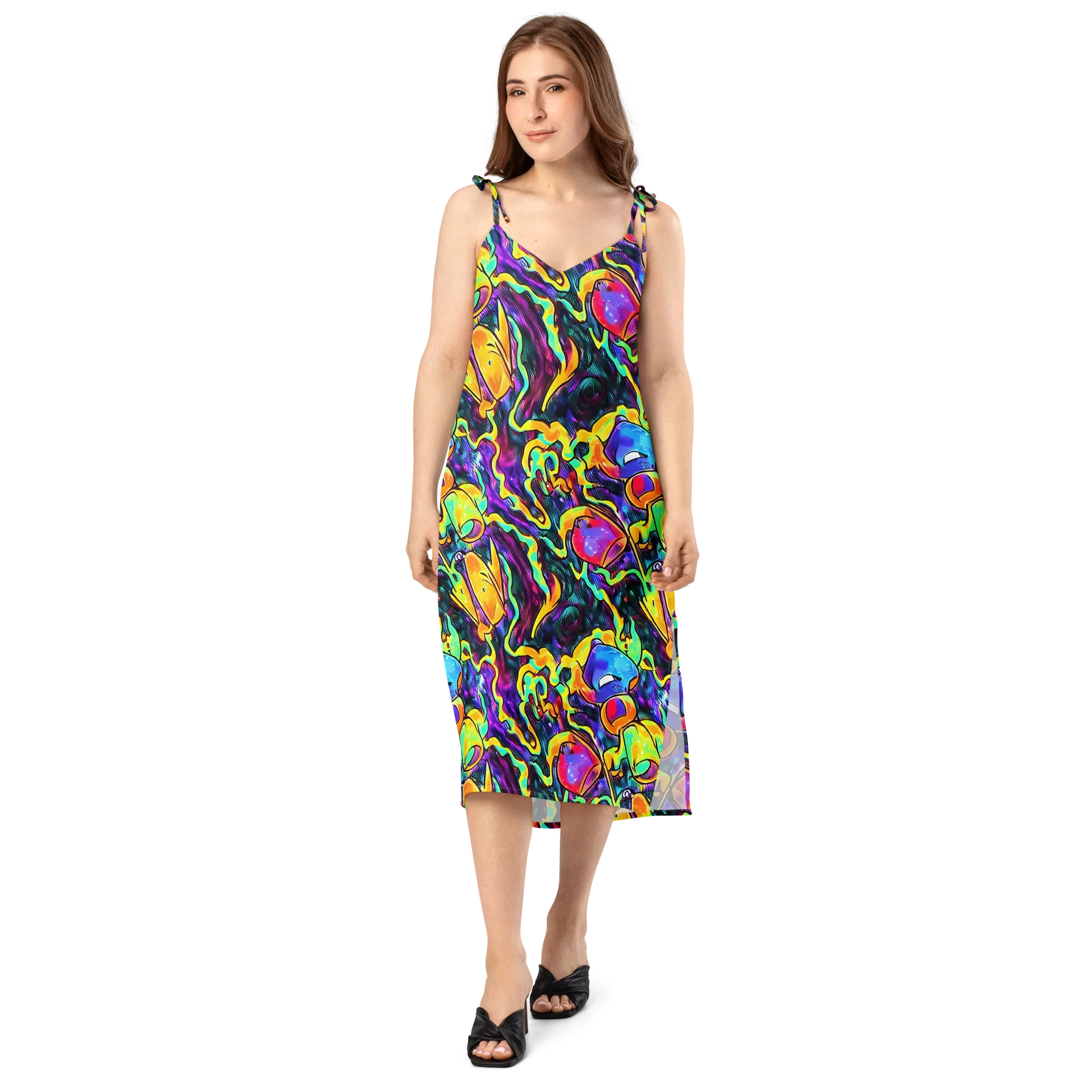 Spectrum After Dark on Slip Dress — Front