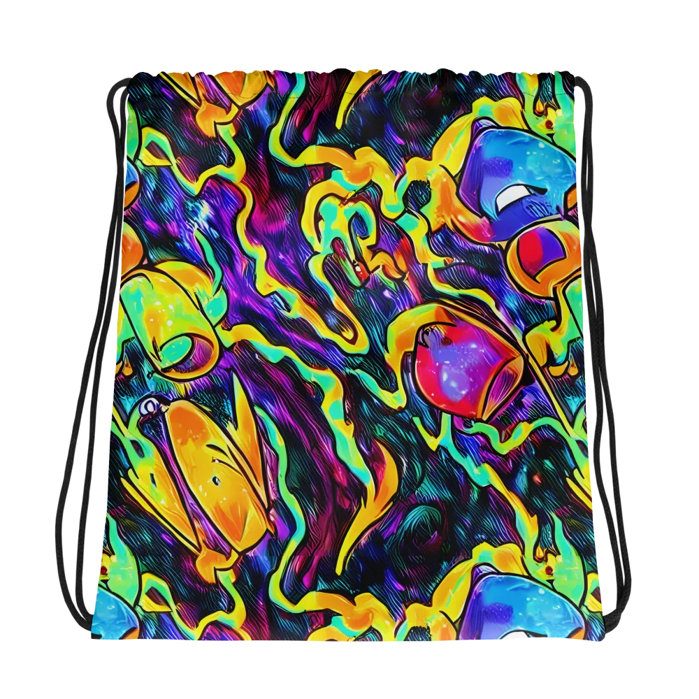 Spectrum After Dark on Drawstring Bag — Photo