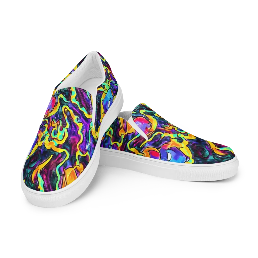 Spectrum After Dark on Women's Slip-On Canvas Shoes — Left Front