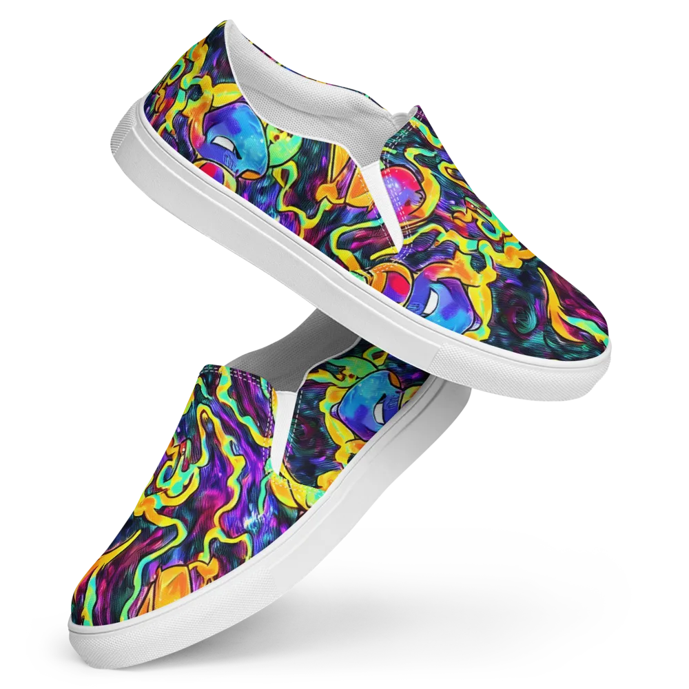 Spectrum After Dark on Women's Slip-On Canvas Shoes — Front