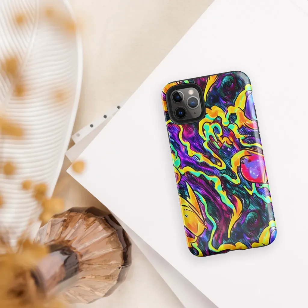 Spectrum After Dark on Tough Case for iPhone® — Front