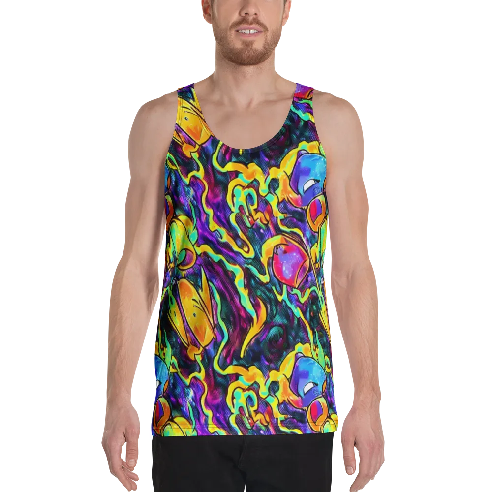 Spectrum After Dark on Men's Tank Top — Front