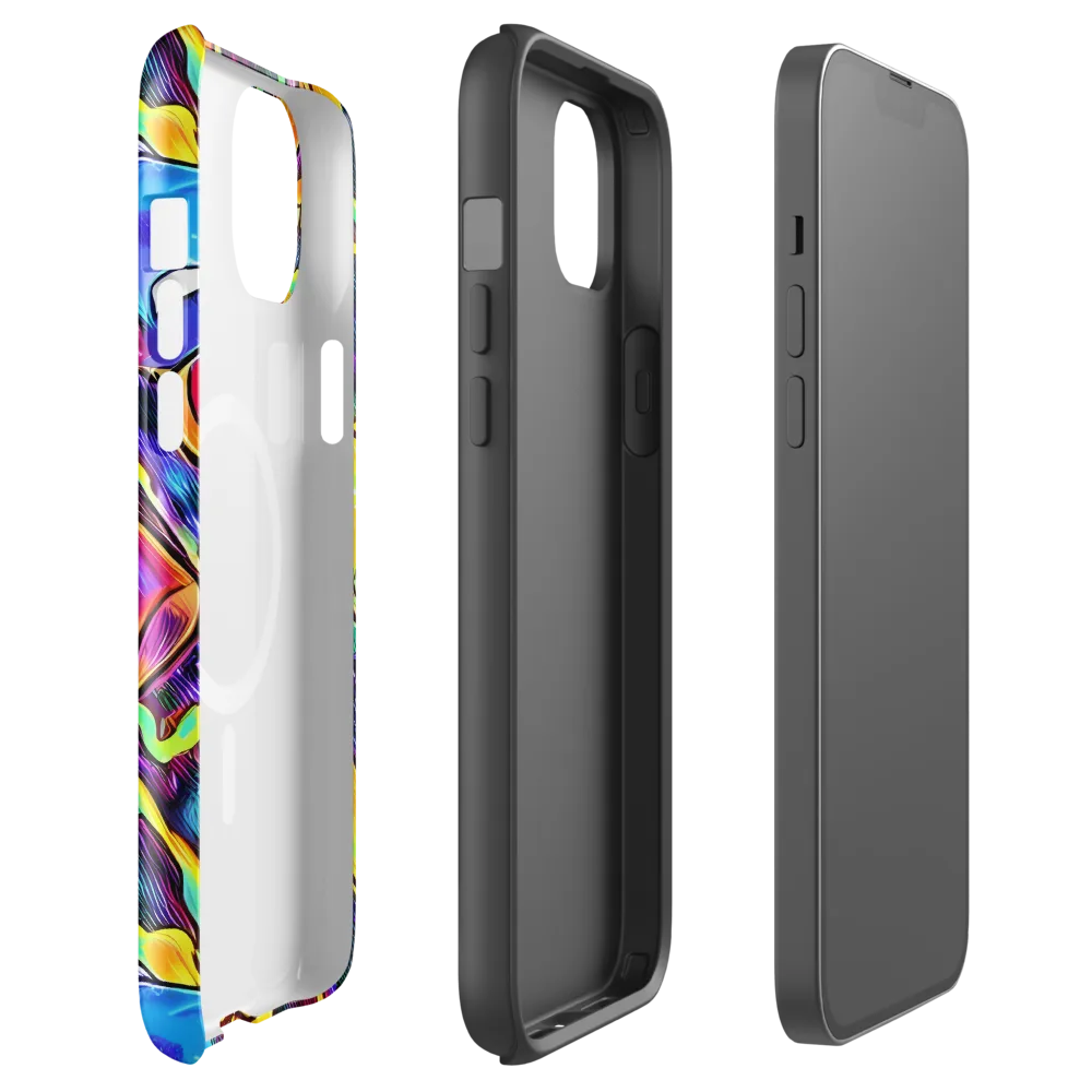 Spectrum After Dark on MagSafe Tough Case for iPhone® — Front