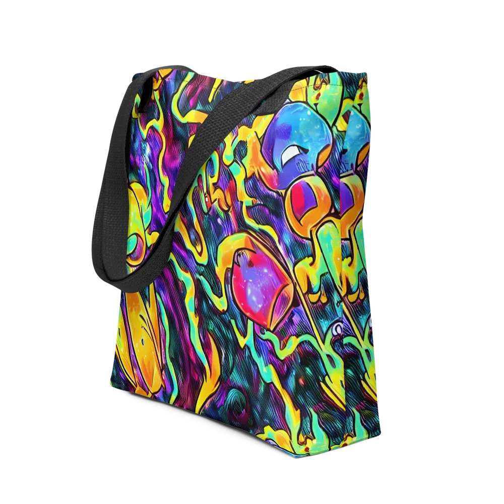 Spectrum After Dark on Tote Bag — Front