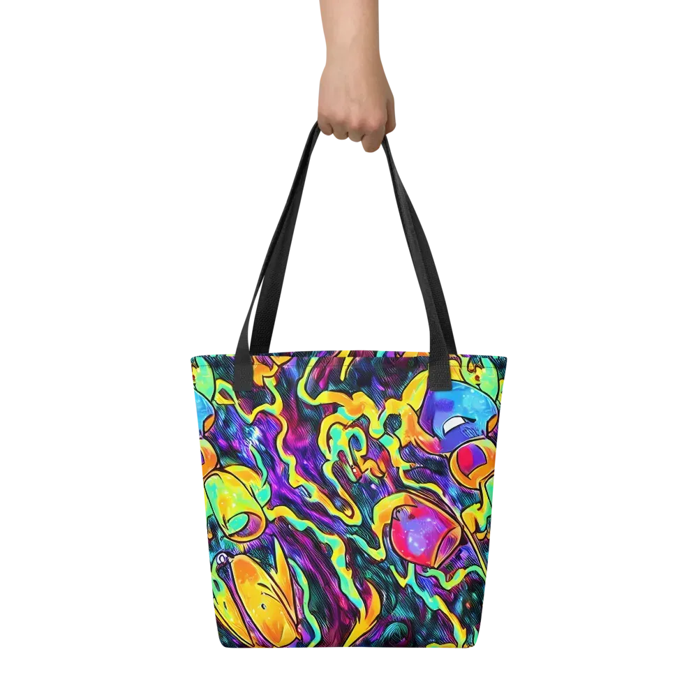 Spectrum After Dark on Tote Bag — Front