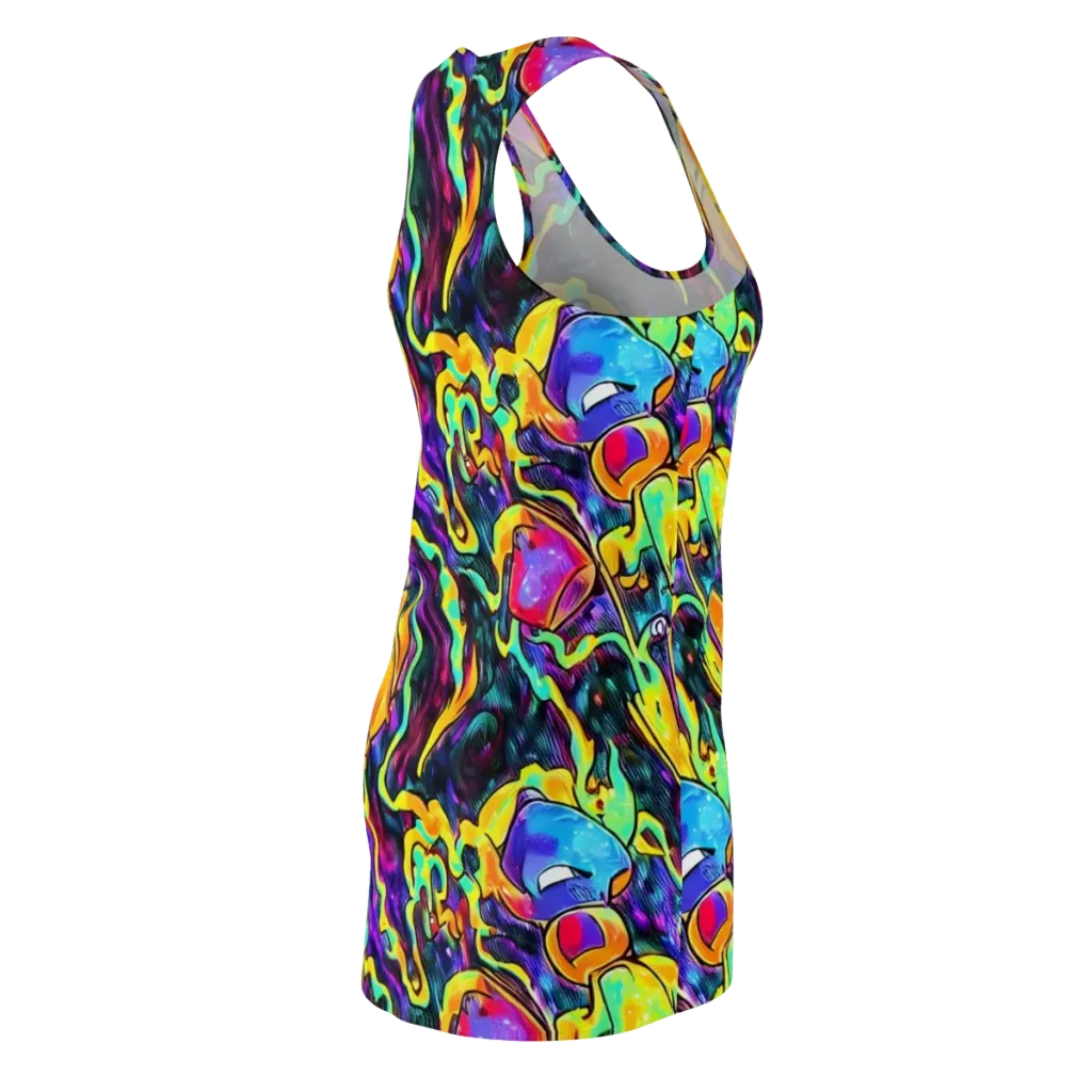 Spectrum After Dark on Racerback Dress — Back Side