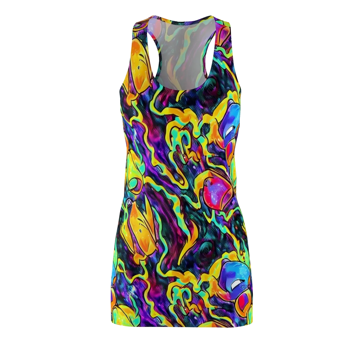 Spectrum After Dark on Racerback Dress — Front