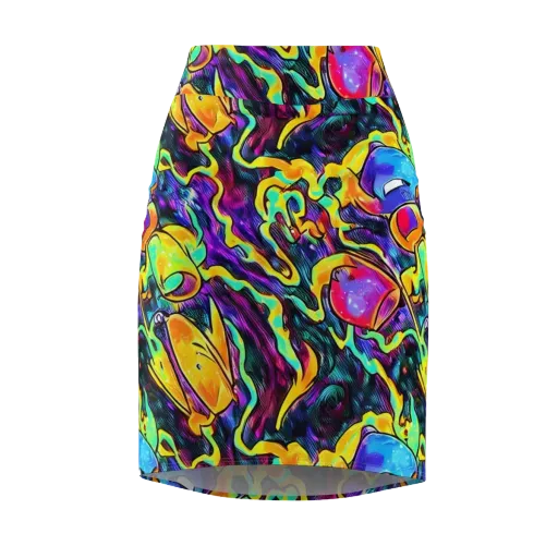 Spectrum After Dark on a Pencil Skirt