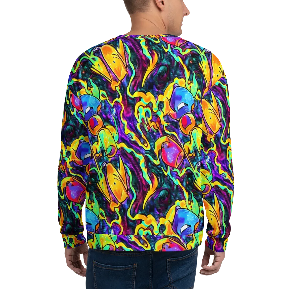 Spectrum After Dark on Sweatshirt — Back