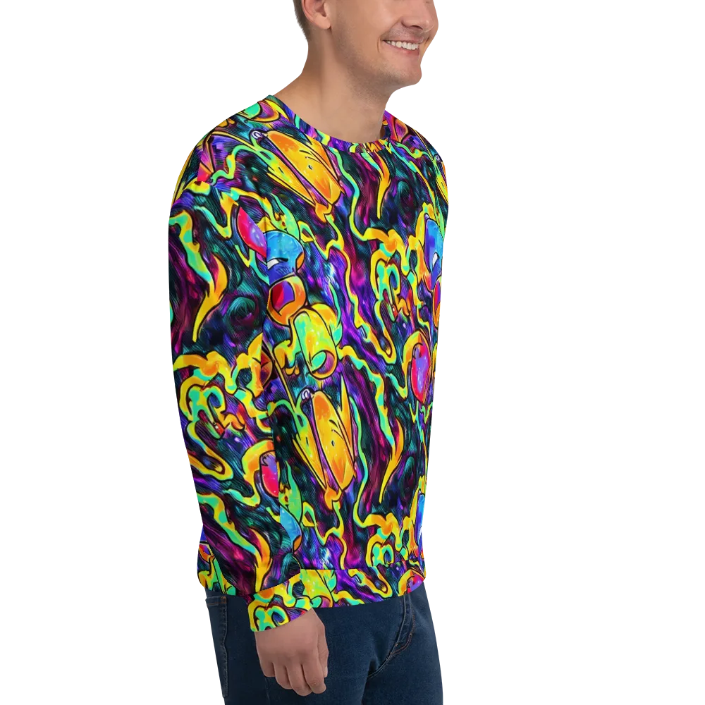 Spectrum After Dark on Sweatshirt — Right Front