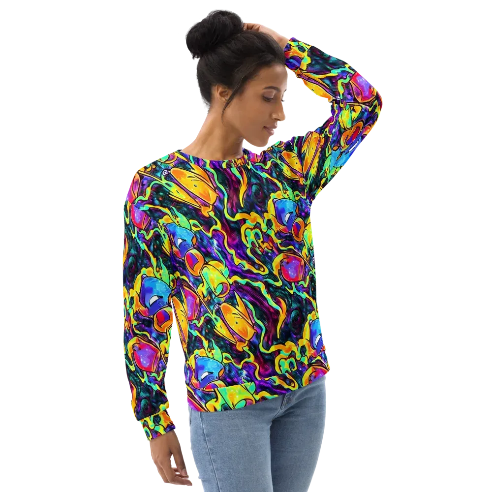 Spectrum After Dark on Sweatshirt — Right Front