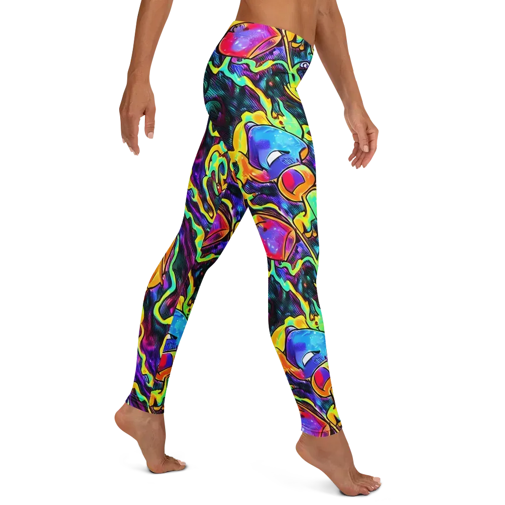 Spectrum After Dark on Leggings — Right