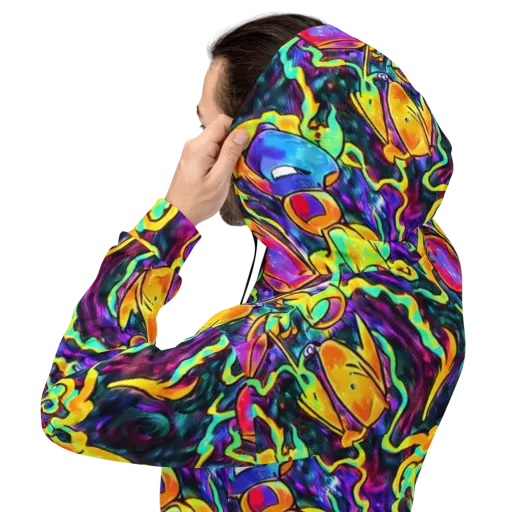Spectrum After Dark on a Hoodie