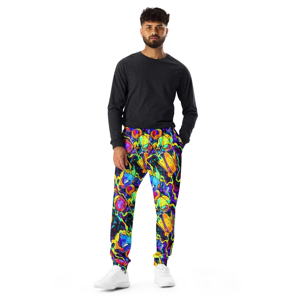 Spectrum After Dark on Men's Joggers — Front