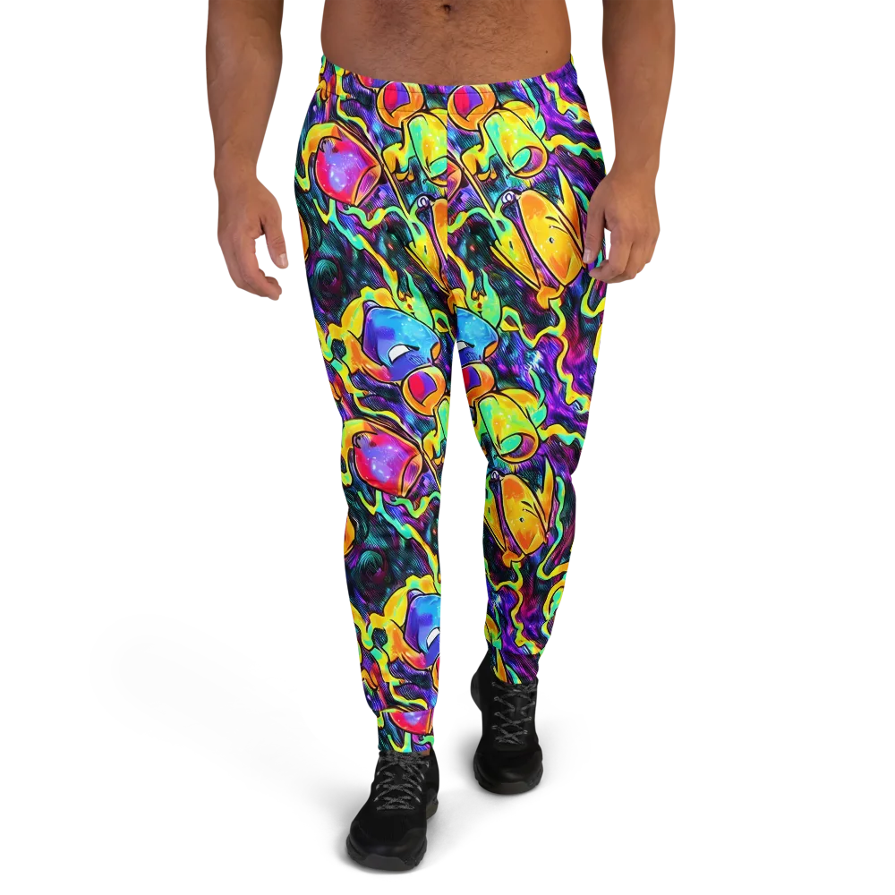 Spectrum After Dark on Men's Joggers — Front