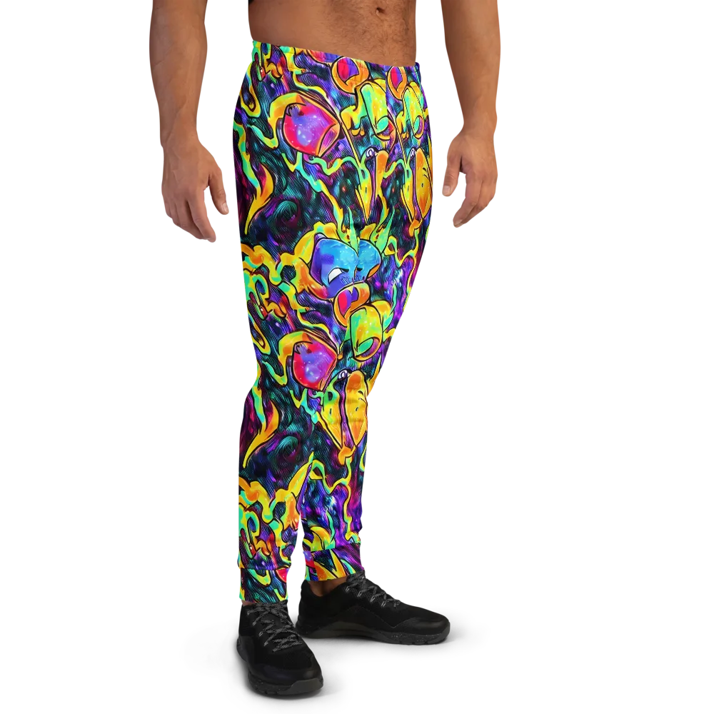 Spectrum After Dark on Men's Joggers — Right