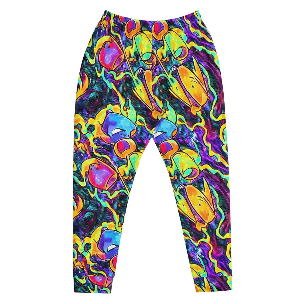 Spectrum After Dark on Men's Joggers — Front