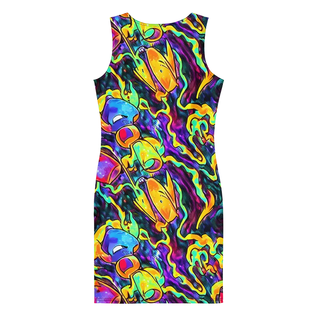 Spectrum After Dark on Bodycon Dress — Back