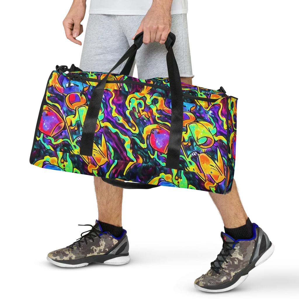 Spectrum After Dark on Duffle Bag — Front