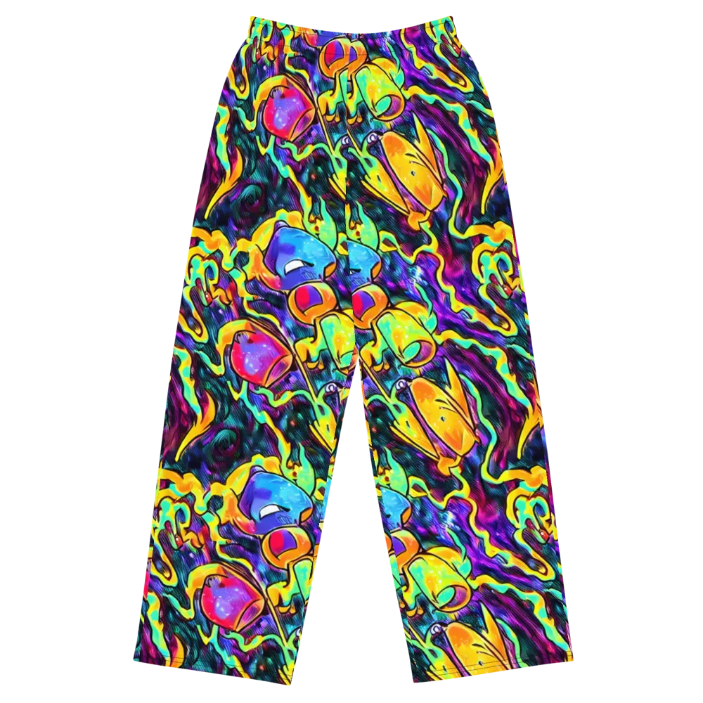 Spectrum After Dark on Wide-Leg Pants — Front
