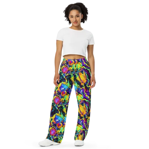 Spectrum After Dark on a Wide-Leg Pants