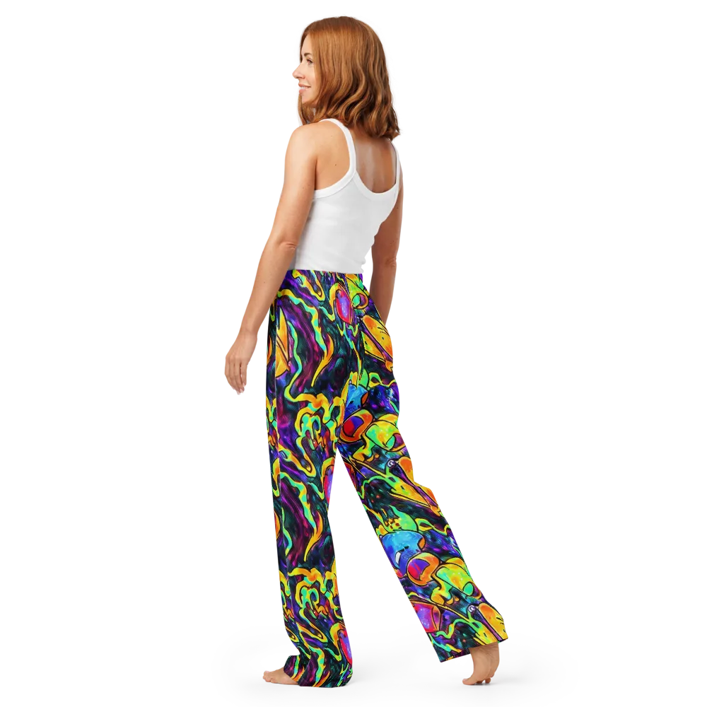Spectrum After Dark on Women's Pajama Pants — Back