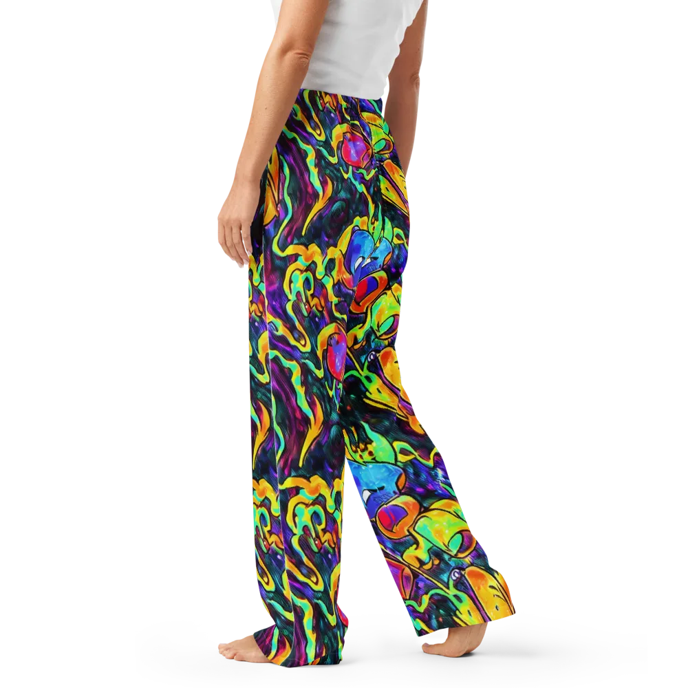 Spectrum After Dark on Women's Pajama Pants — Left