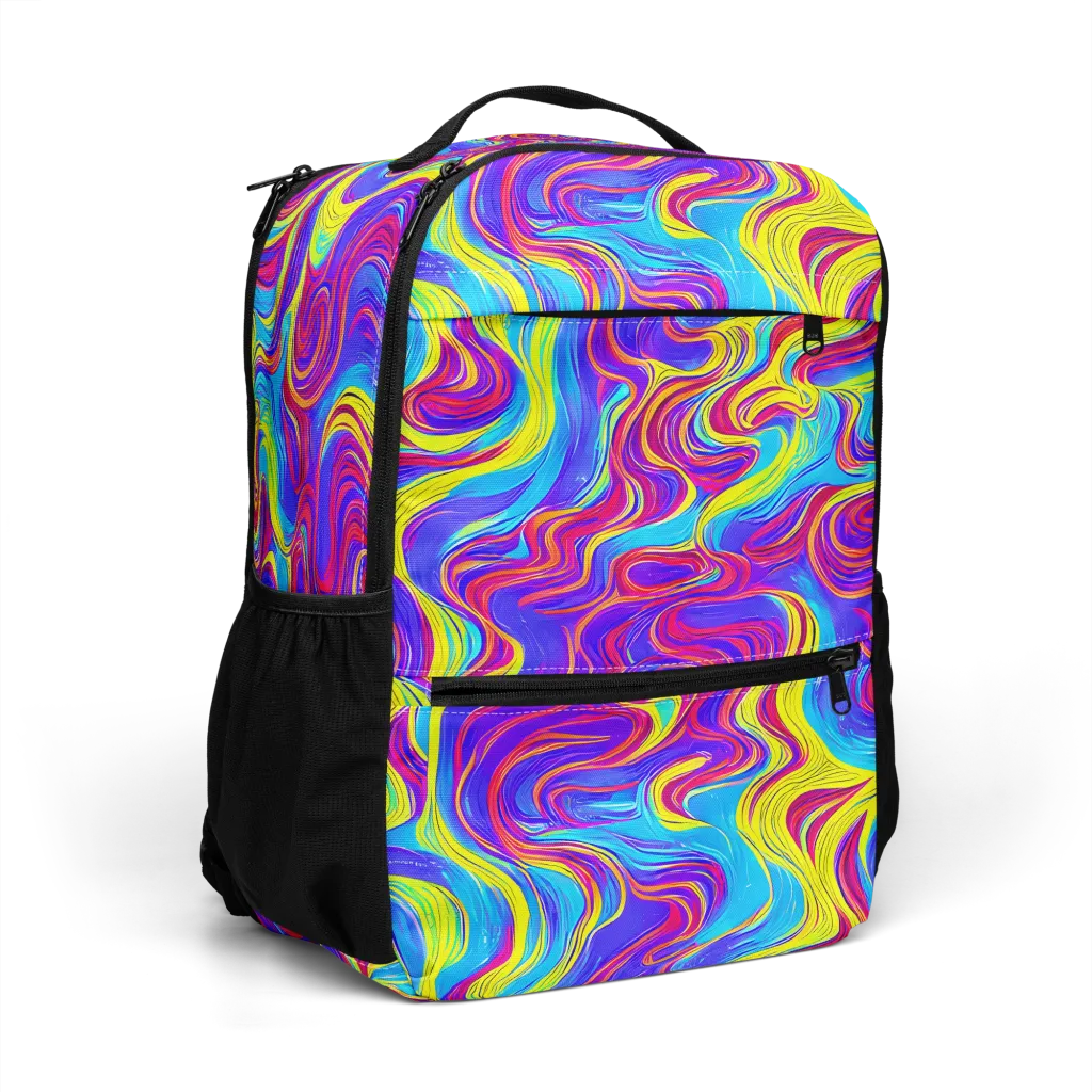 Spectrum Fever on Utility Backpack — Right Front