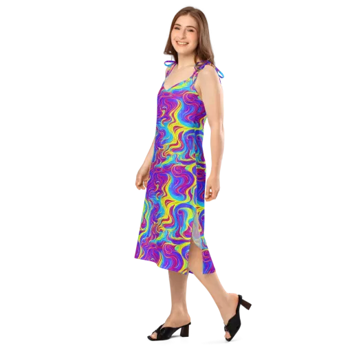 Spectrum Fever on a Slip Dress