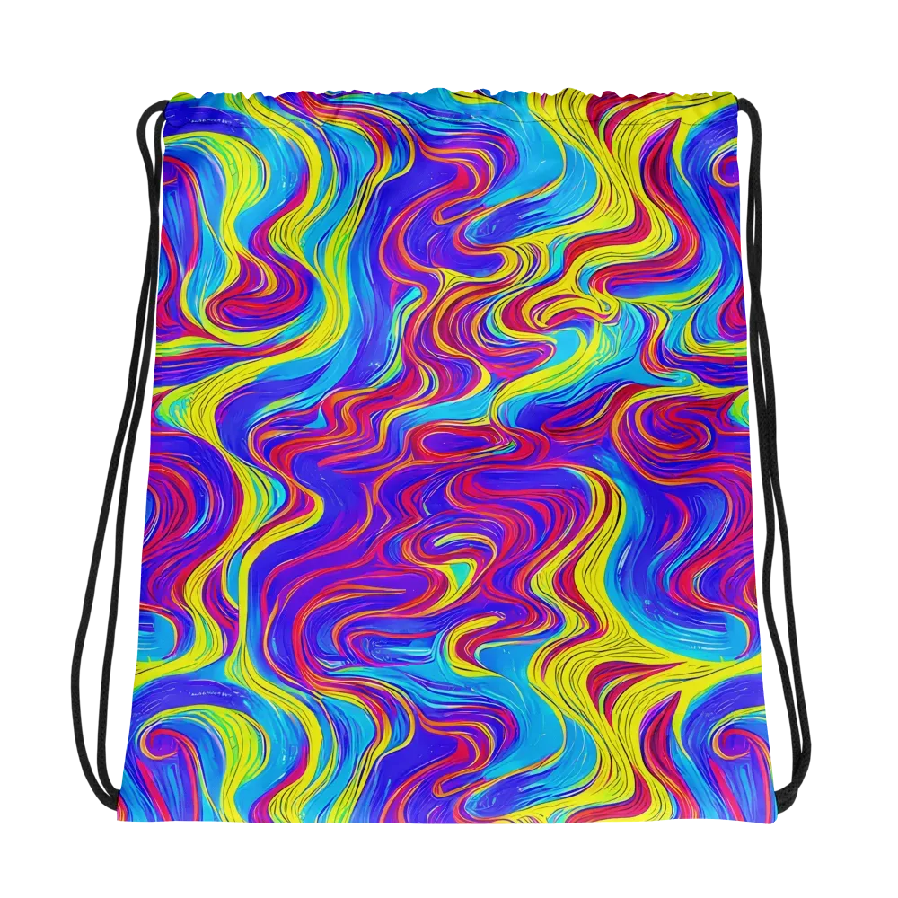 Spectrum Fever on Drawstring Bag — Photo