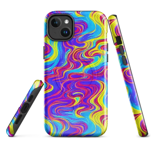 Spectrum Fever on a MagSafe Tough Case for iPhone®