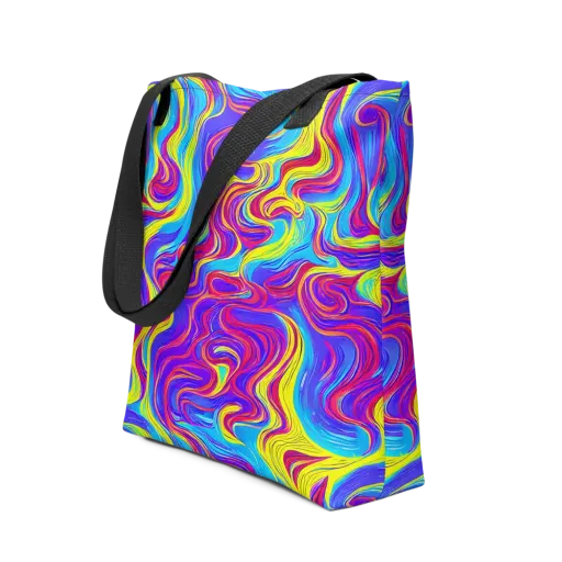 Spectrum Fever on a Tote Bag