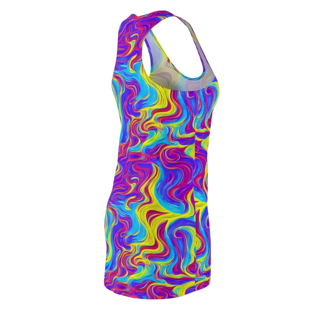 Spectrum Fever on Racerback Dress — Back Side
