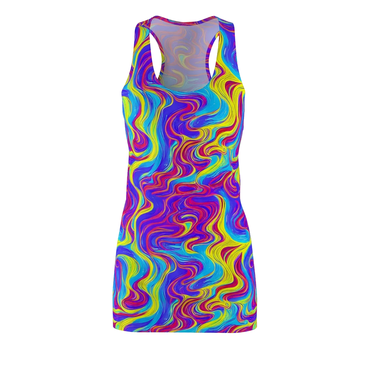 Spectrum Fever on Racerback Dress — Front