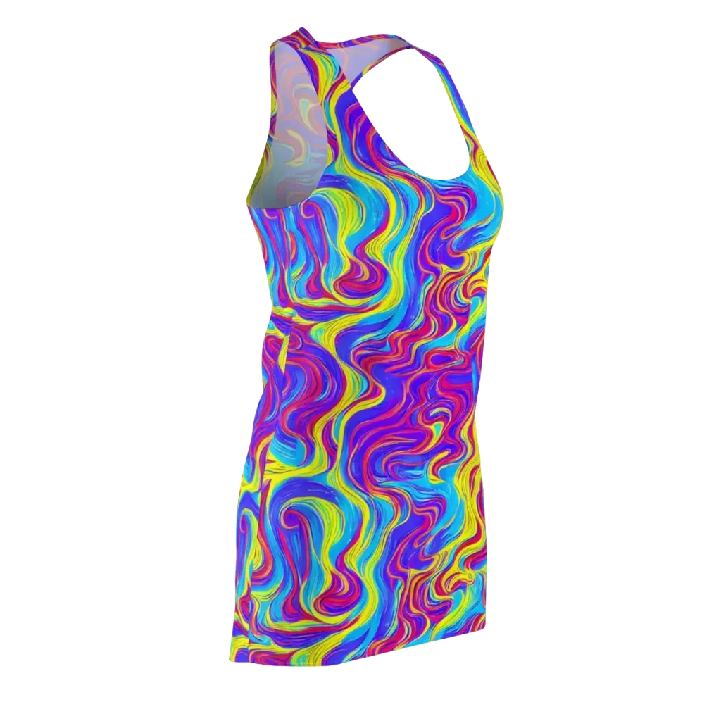 Spectrum Fever on Racerback Dress — Front Side