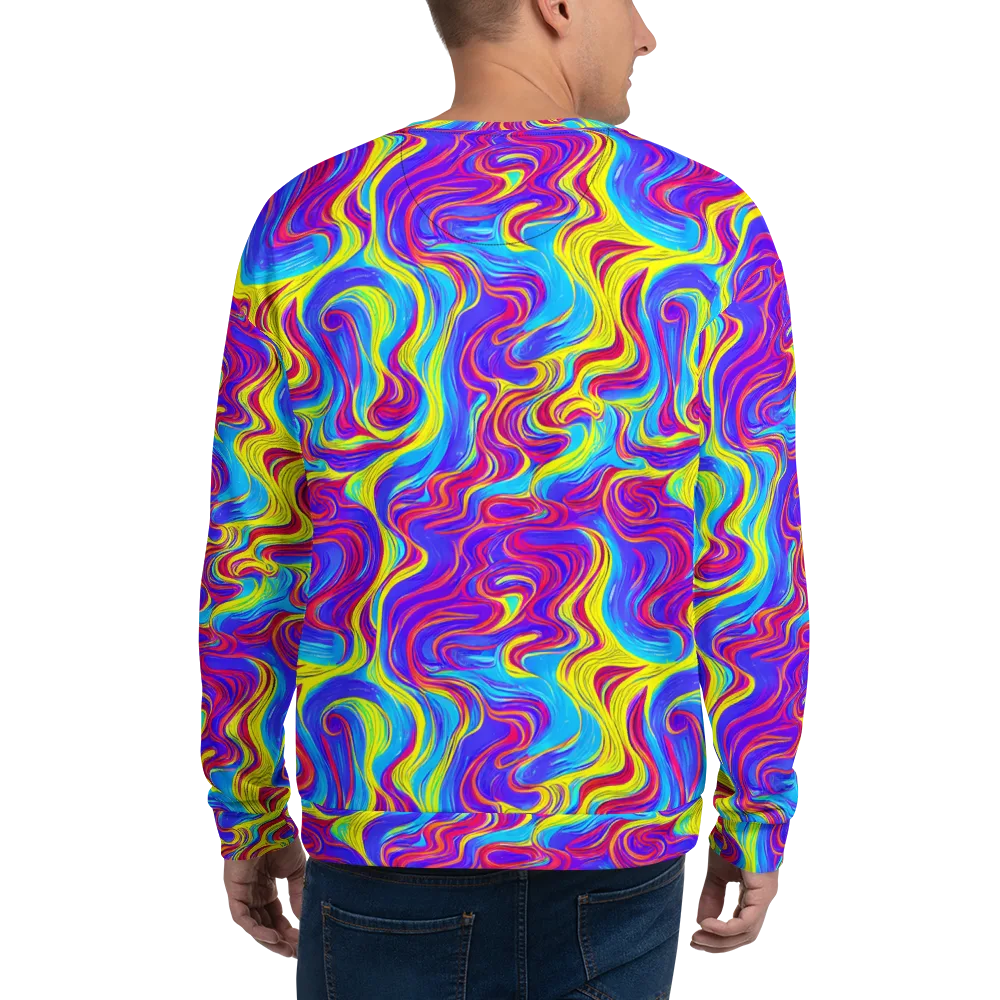 Spectrum Fever on Sweatshirt — Back