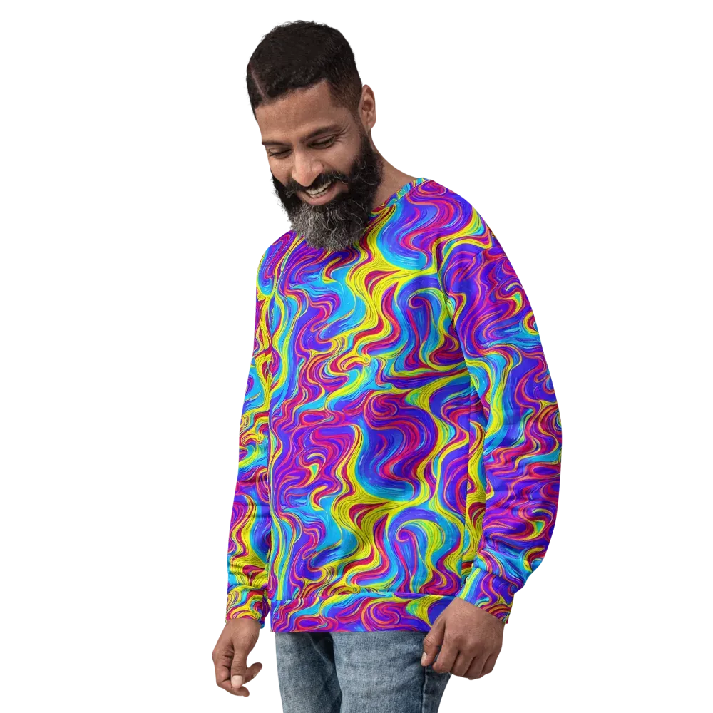 Spectrum Fever on Sweatshirt — Left Front