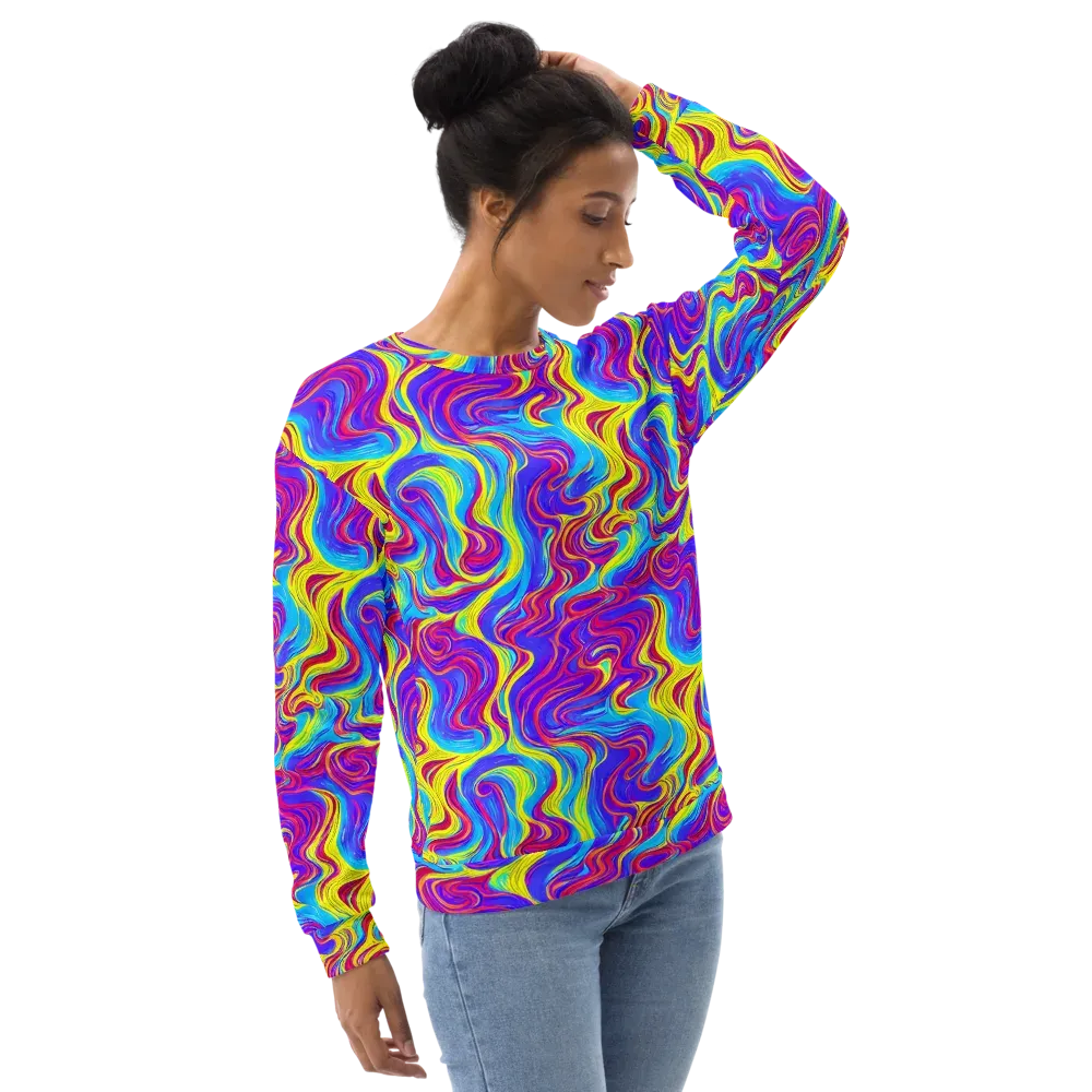 Spectrum Fever on Sweatshirt — Right Front