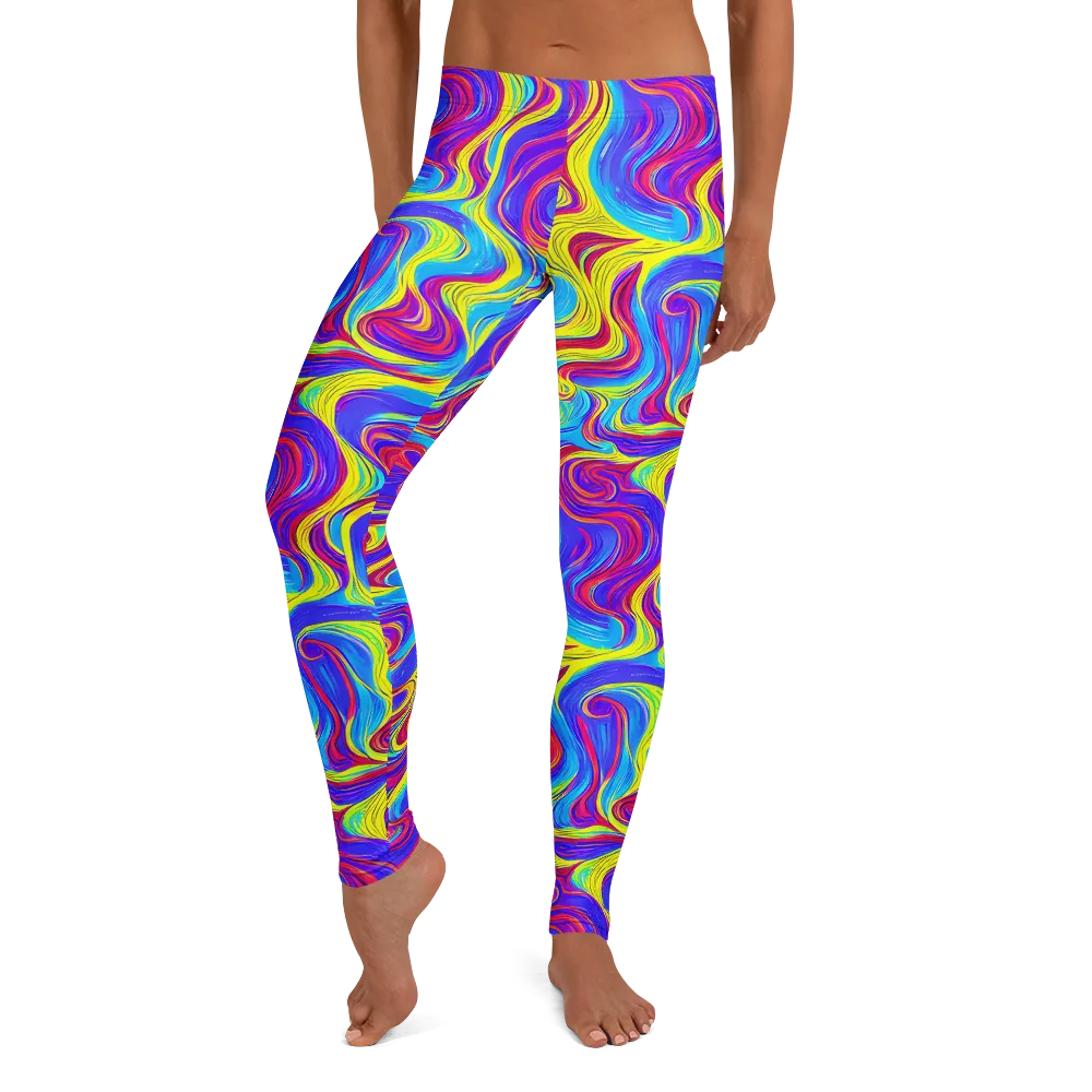 Spectrum Fever on Leggings — Front