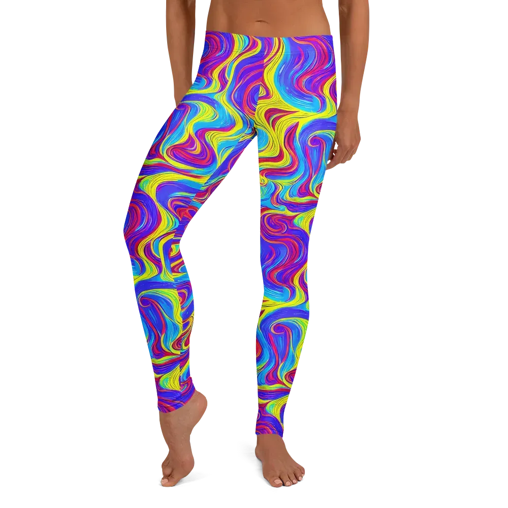 Spectrum Fever on Leggings — Front