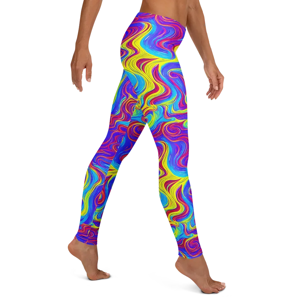 Spectrum Fever on Leggings — Right