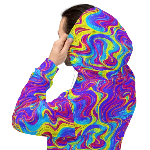 Spectrum Fever on a Hoodie