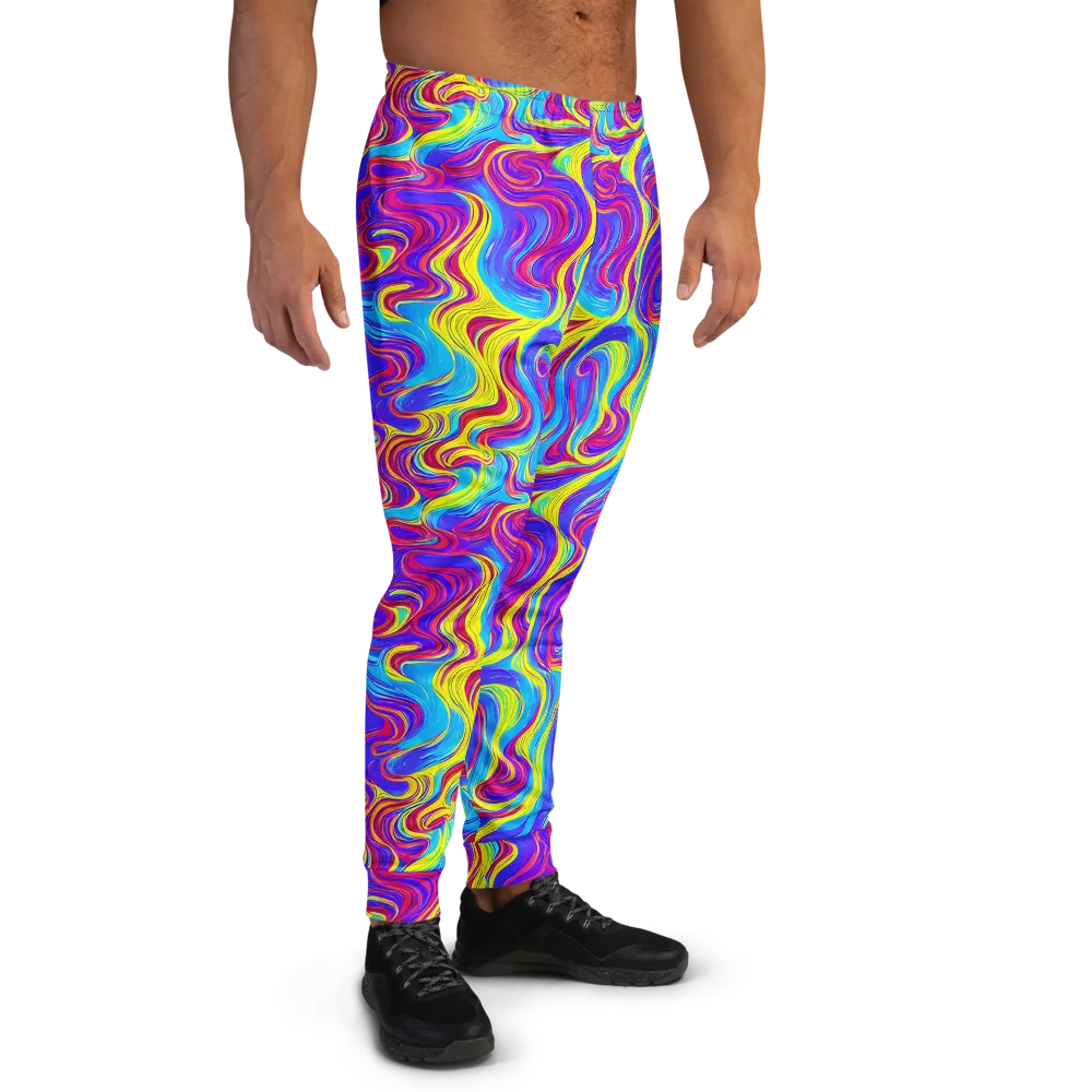 Spectrum Fever on Men's Joggers — Right