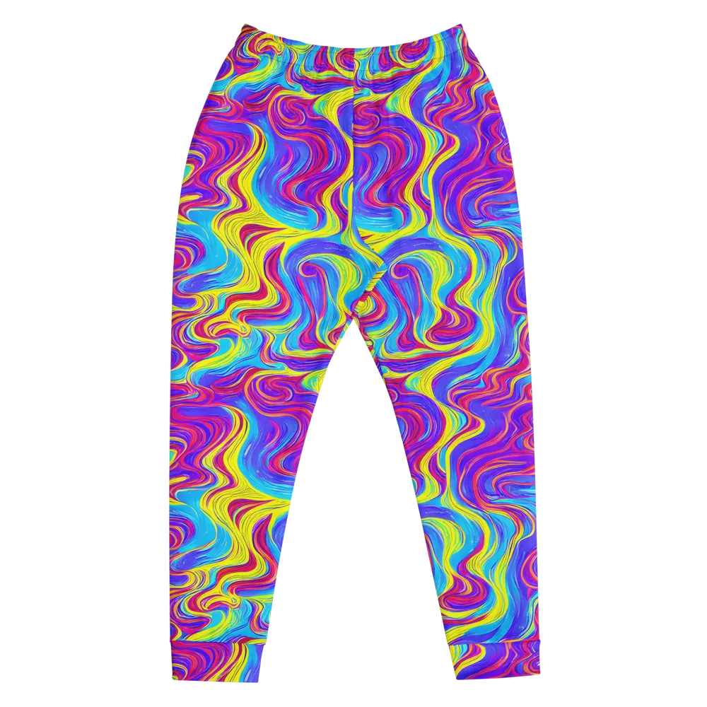 Spectrum Fever on Men's Joggers — Front