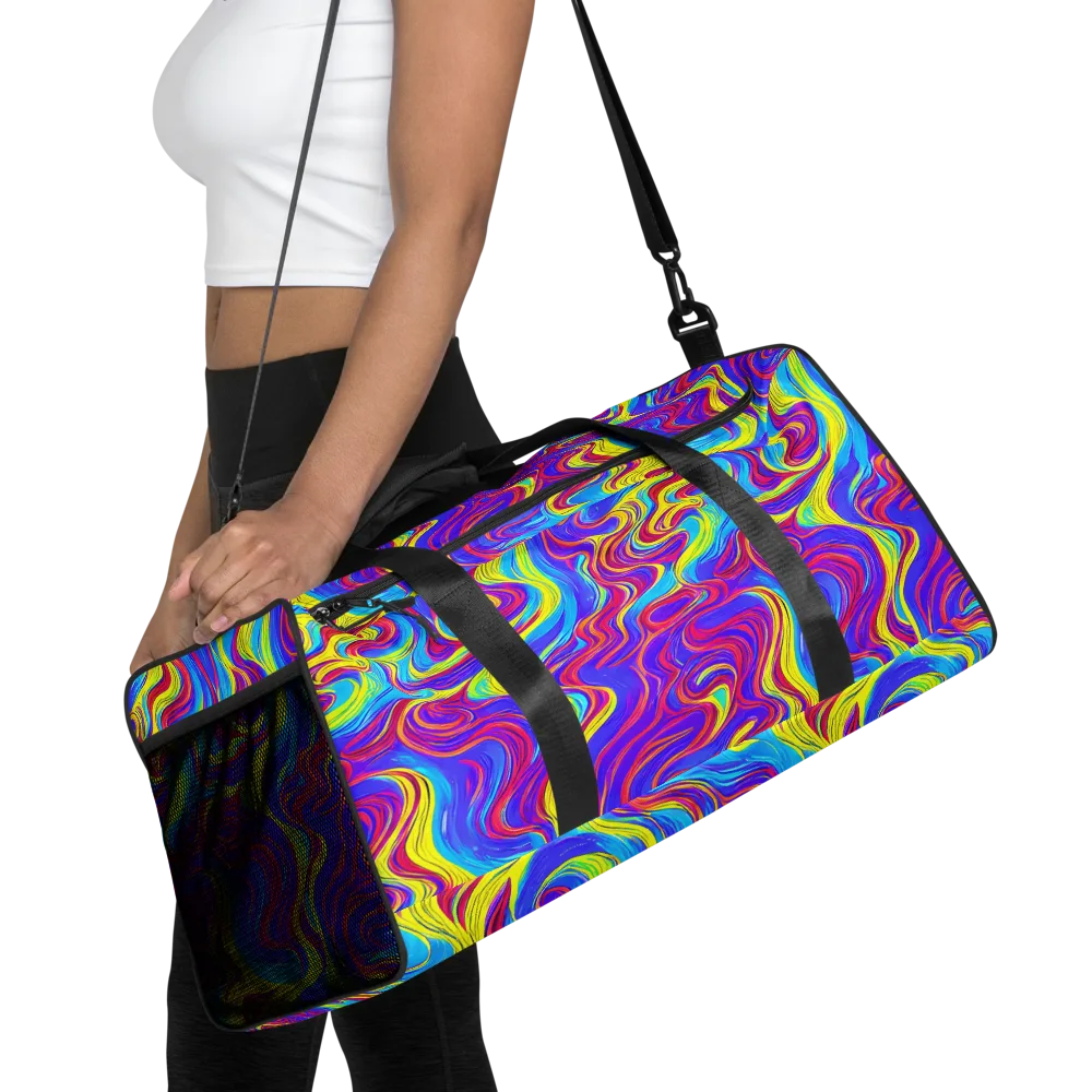 Spectrum Fever on Duffle Bag — Front