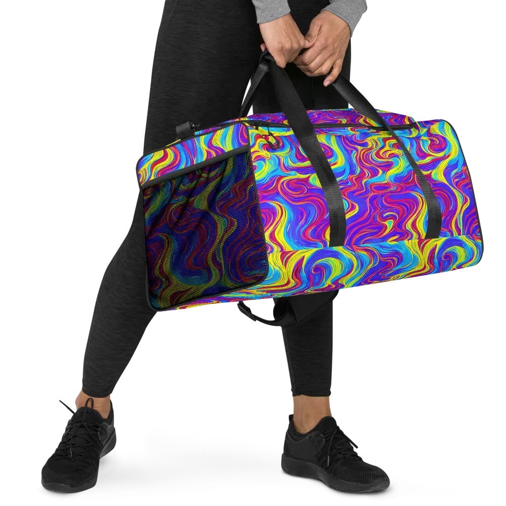 Spectrum Fever on Duffle Bag — Right Front