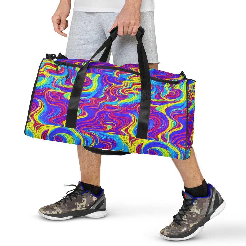 Spectrum Fever on Duffle Bag — Front