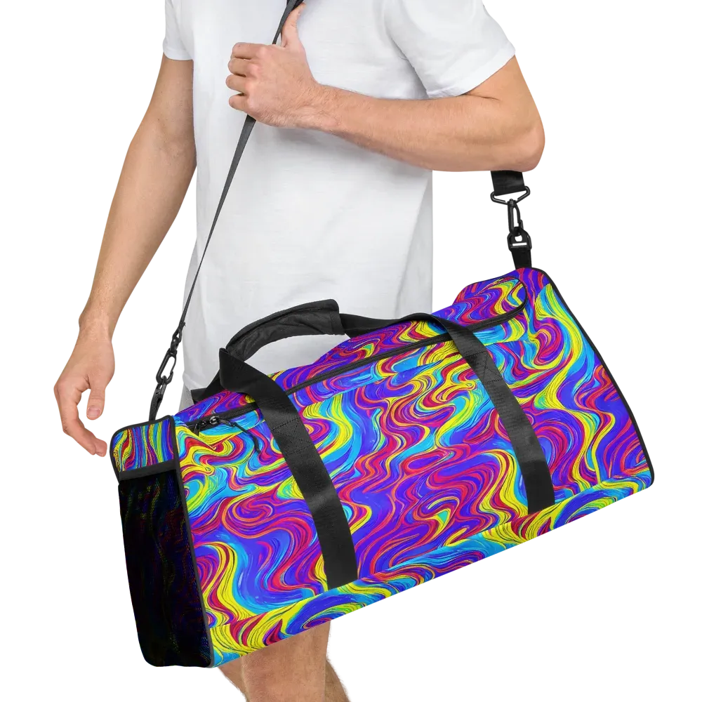 Spectrum Fever on Duffle Bag — Right Front